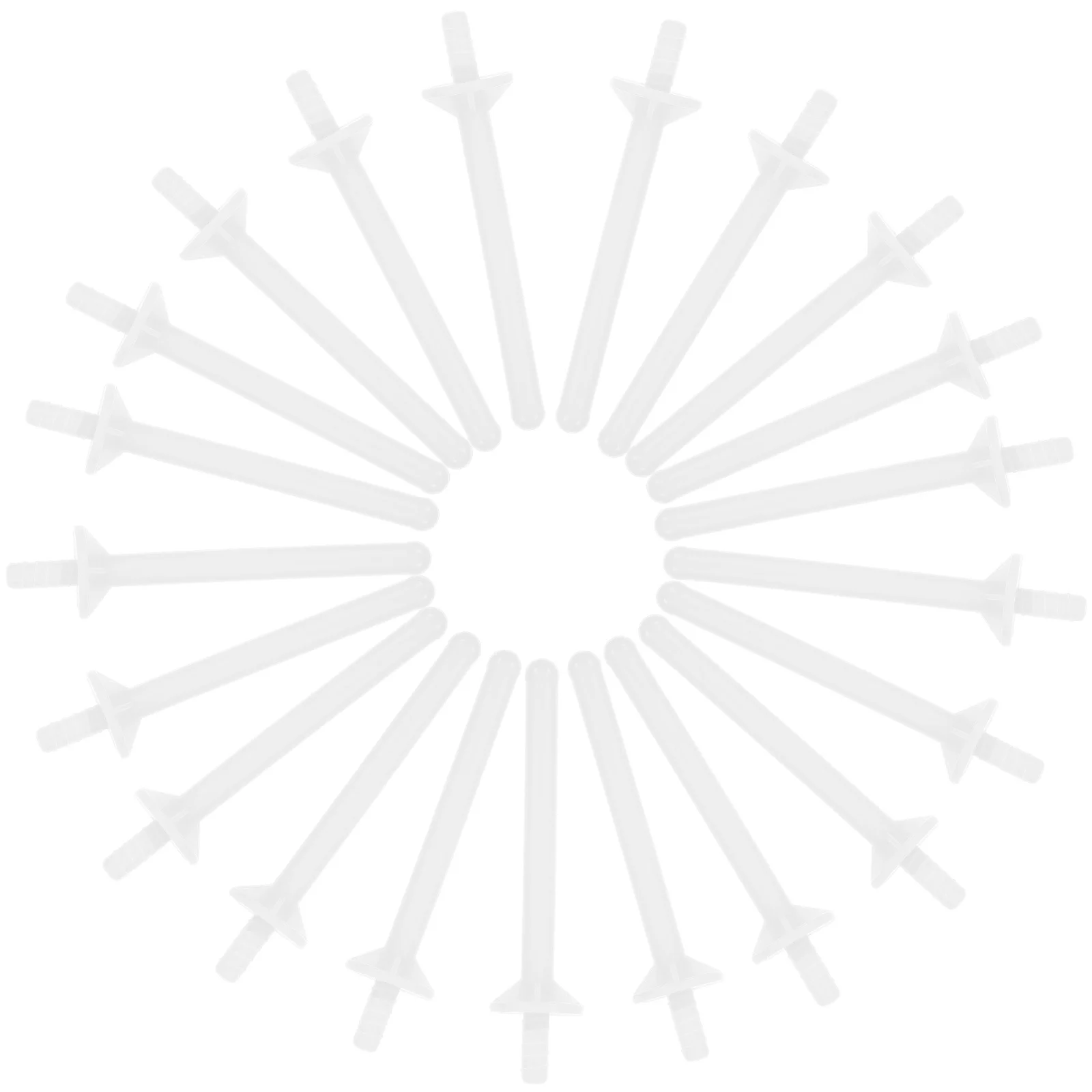 50 قطعة من أدوات تطبيق شمع شعر الأنف مصنوعة من مادة البولي بروبيلين المتفوقة الناعمة بدون لدغ للاستعمال مرة واحدة لأدوات تنظيف الأنف للرجال والنساء خفيفة الوزن #2