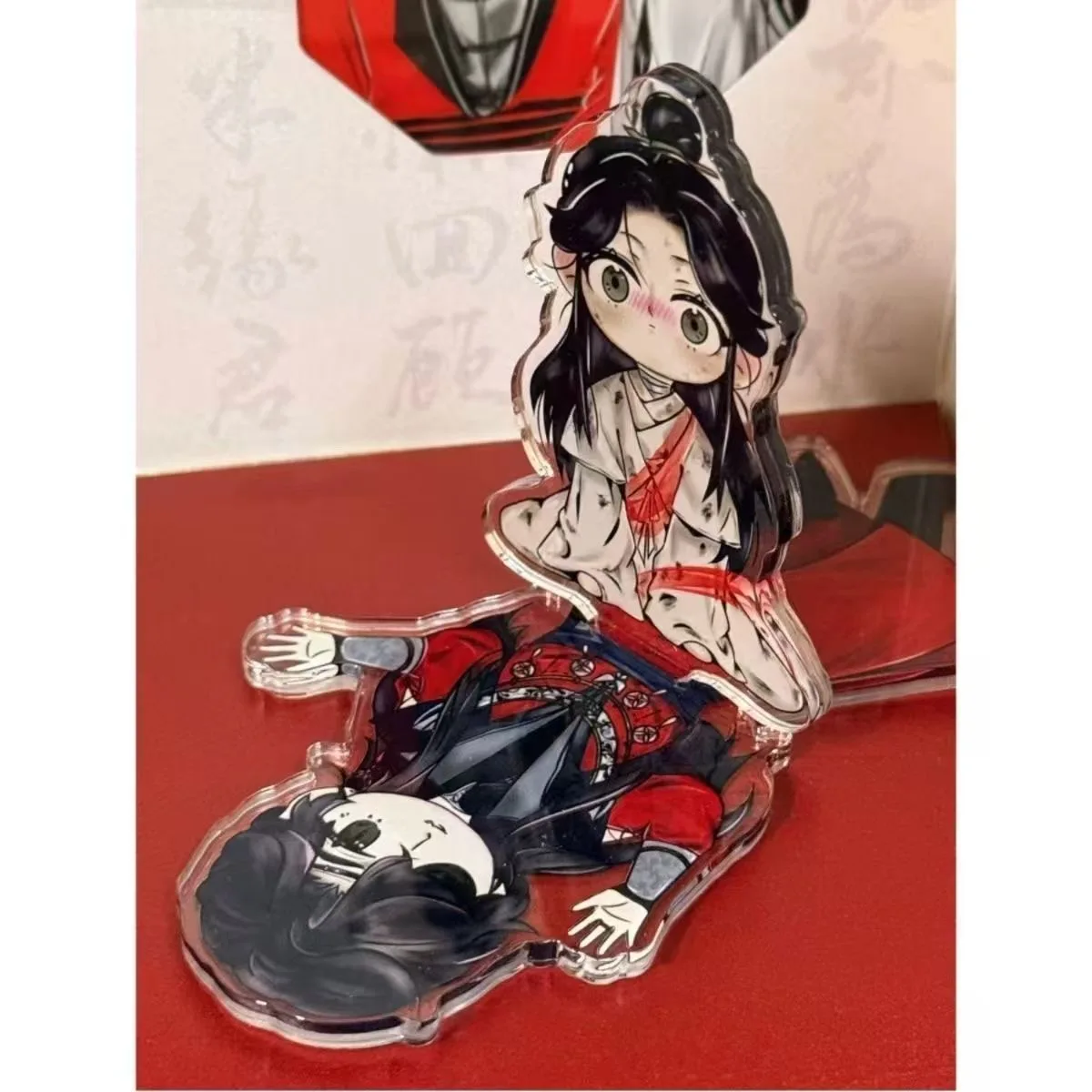 جديد Tianguan نعمة الإبداعية زهرة مدينة شيه ليان تأثيري اللوحة محلية الصنع مضحك الاكريليك زخرفة أنيمي جمع هدية