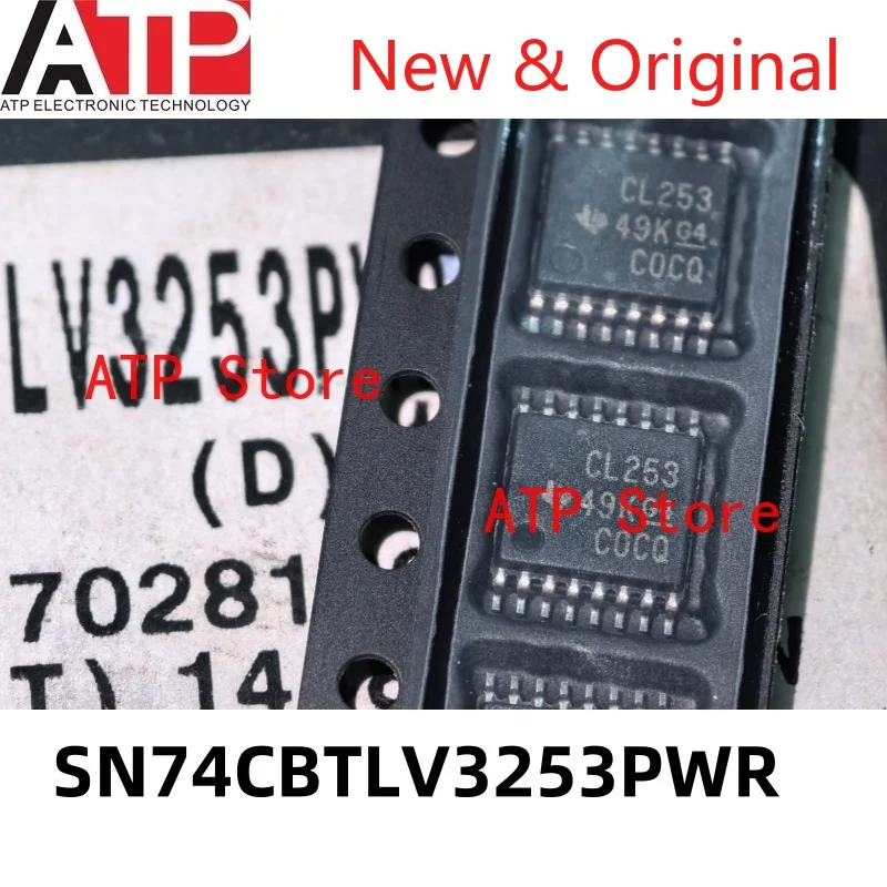 

10 шт. SN74CBTLV3253PWR CL253 SN74CBTLV3253 TSSOP-16 оригинальный точечный инвентарь