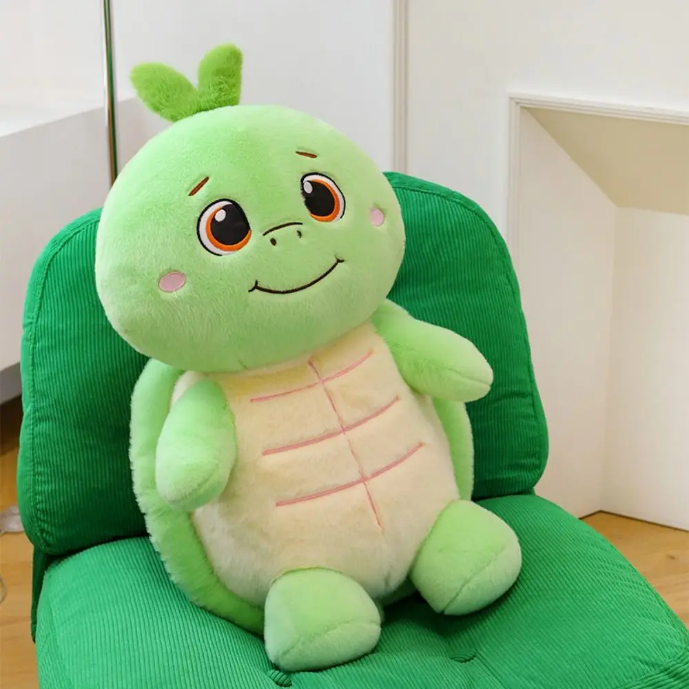 

Marine Animal Persimmon Tortoise Plush Toys Fluffy Stuffed Sea Turtle Stuffed Doll Cute Ins Animal Sea Turtle Pillow