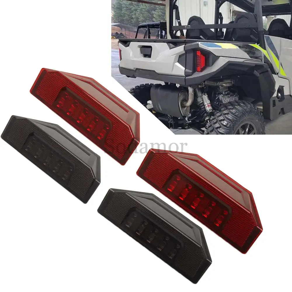 1 Pair LED Tail Lights Fit For Polaris RANGER CREW SP 570 NorthStar Edition 2022-2025 UTV Parts