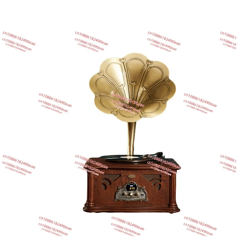 Desktop desktop multi-function phonograph radio wireless bluetooth speaker living room home