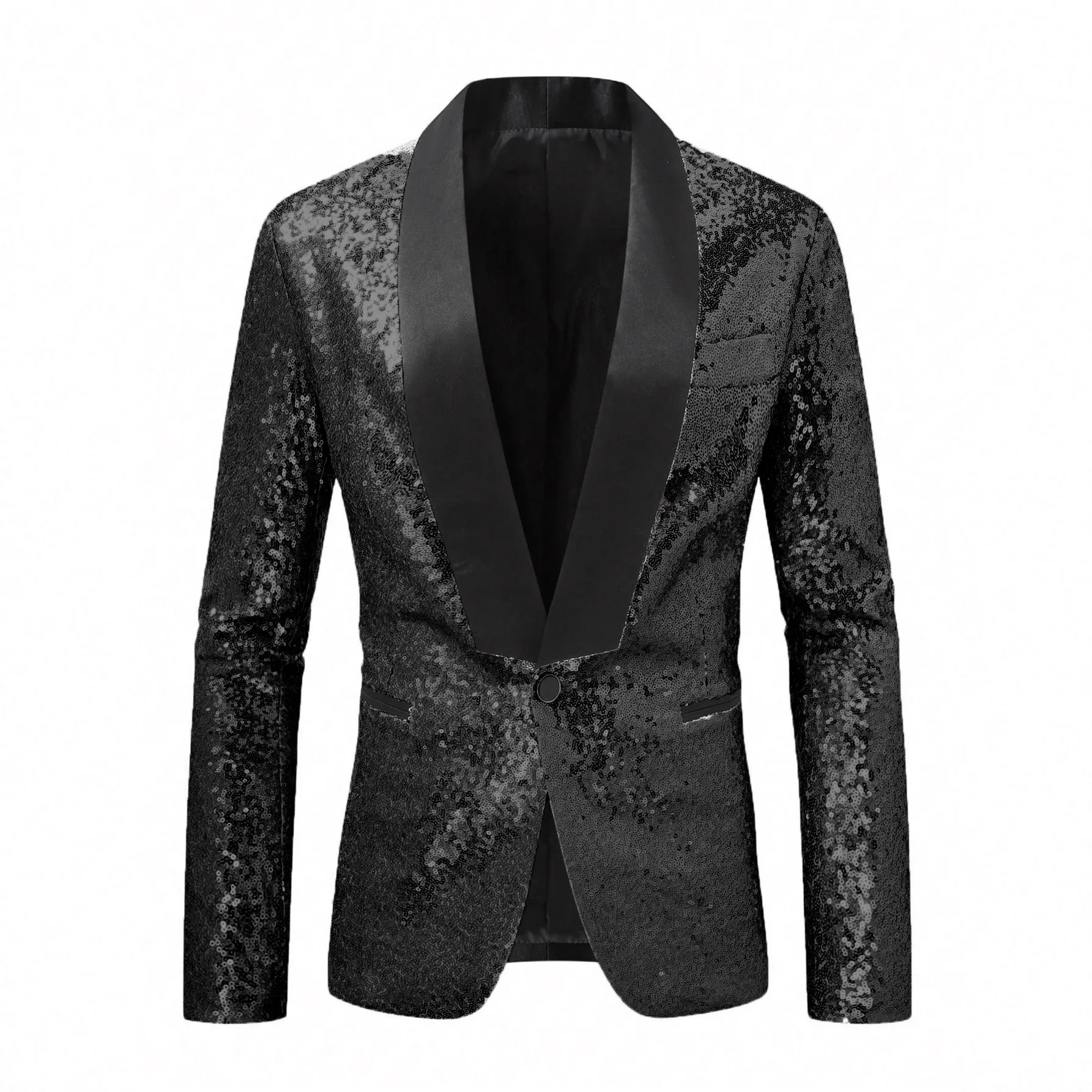 Blazer à paillettes dorées pou - Street Fashion Men 2025 avis et prix