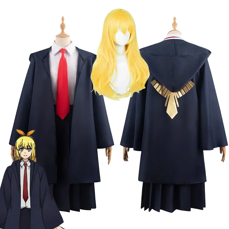 Mashle Magic and Muscles Cosplay Anime Lemon Irvine Cosplay Costume Adler Rob Trench School Uniform Halloween Costume for Women