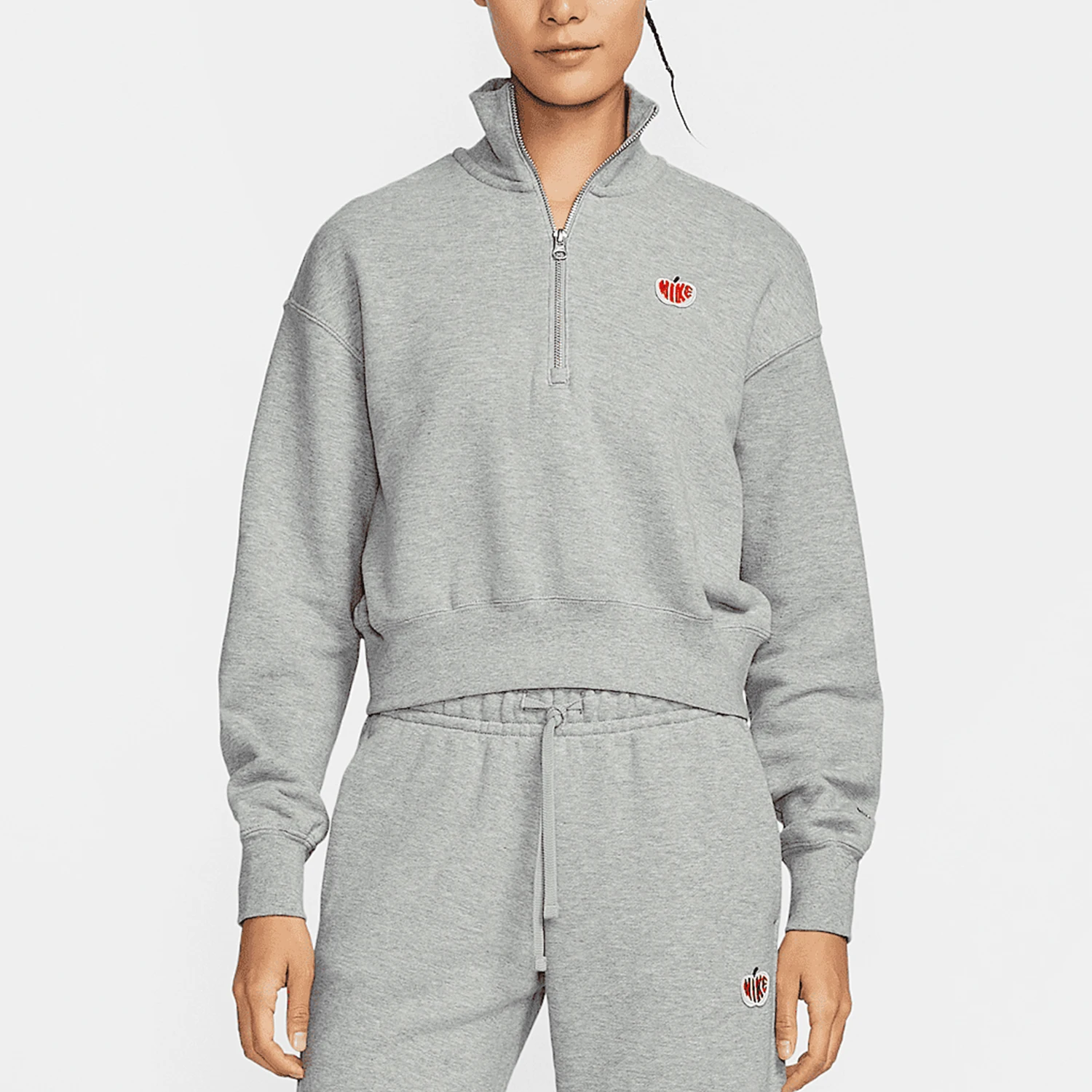 

Nike Official Authentic New Women's Half-Zip Knit Soft Hoodie HV8731-063