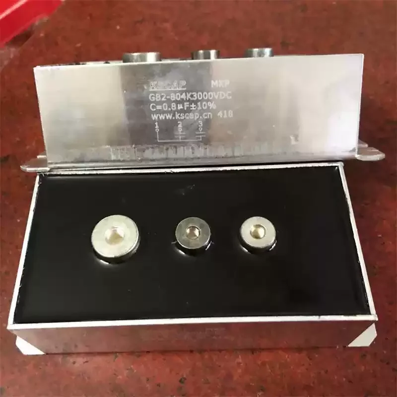 New KSCAP MKP 0.8UF 3000VDC 100A Resonant Capacitor (Aluminum Plate Modular)