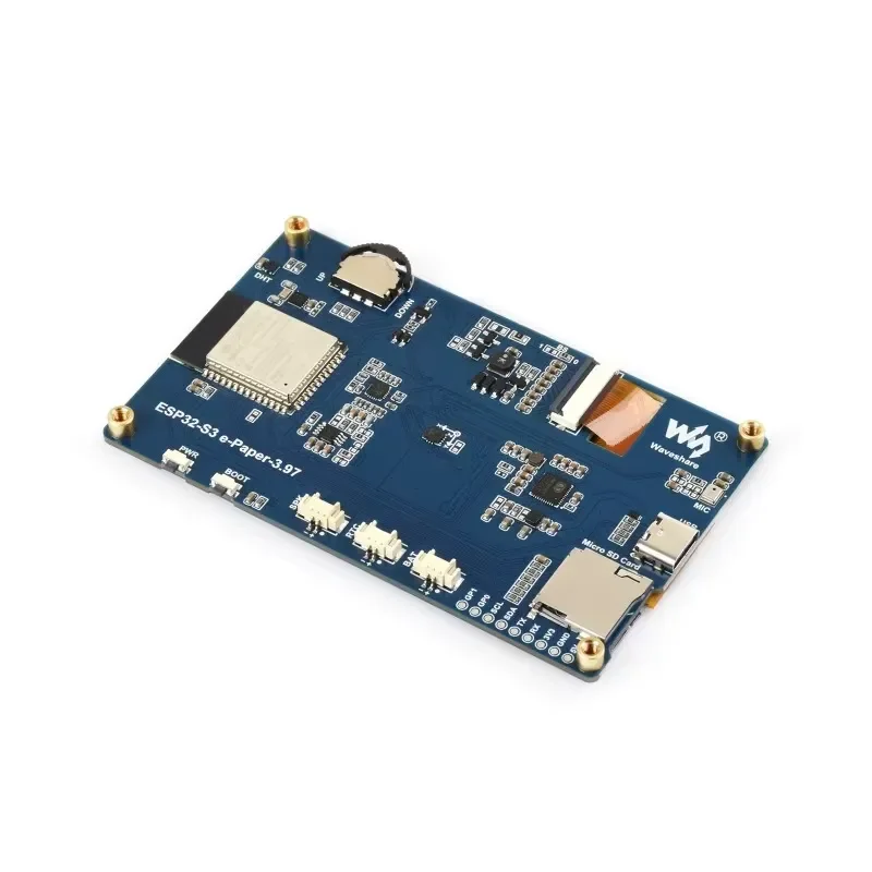 ESP32-S3 3.97inch E-Paper Development Board, 800 * 480 Resolution, Wi-Fi / BLE 5, and AI Voice Interaction, Onboard