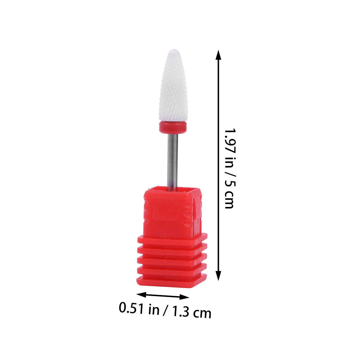 Ceramic Corn Head Nail Drill Bit Set Polish Reshape Remove Dead Skin Manicure Tool Finger Toe Nails Gel Acrylic