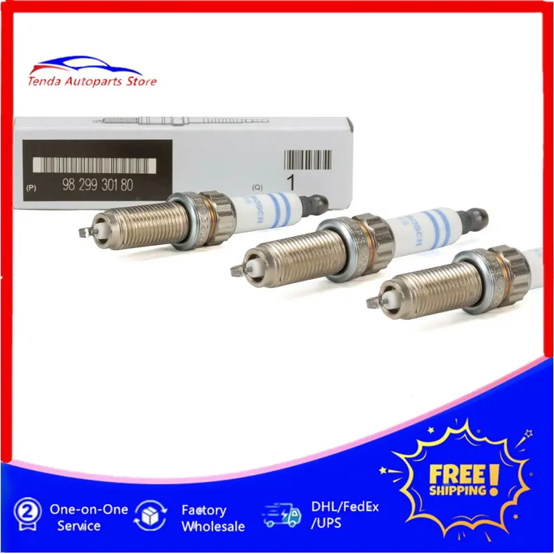 

4 Pcs Spark Plug OE 9829930180 Genuine Part Spark Plug For Peugeot Citroen
