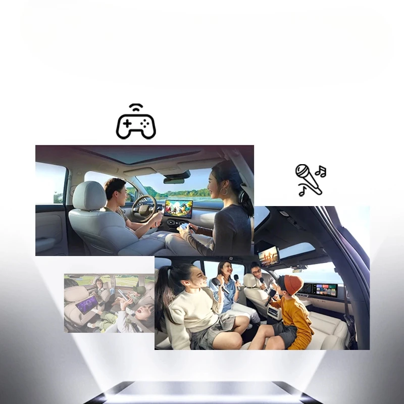 

Co-pilot entertainment screen Co-pilot LCD screen Car portable