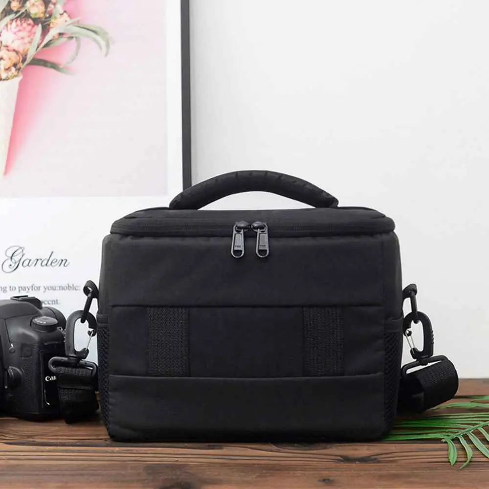 Fashion Digital DSLR Camera Bag Shoulder Bag Waterproof Case Photography Photo Bag For Canon Nikon Sony Lens Pouch Bag
