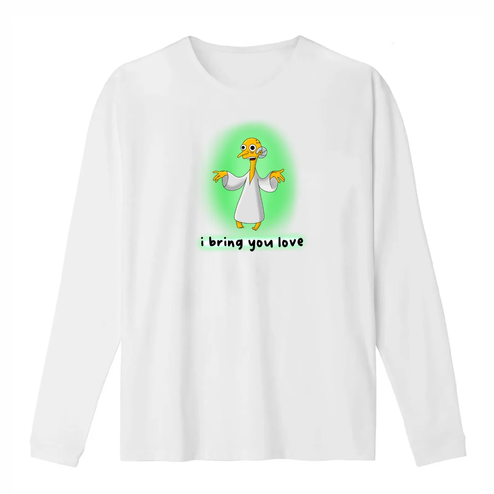 I Bring You Love Nuclear Burns T-Shirt Summer Casual Cotton Tee Oversized Streetwear Tops Vintage Graphic Print 100% Cotton