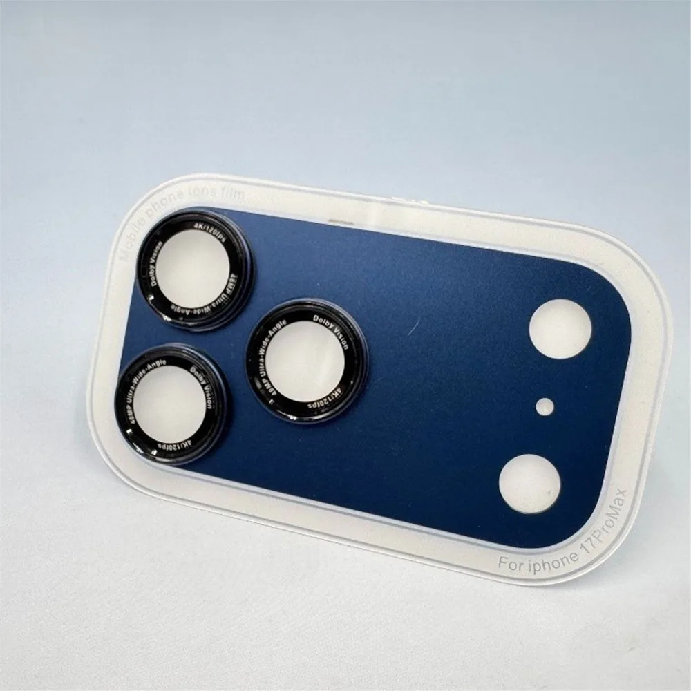 

Corning Glass Camera Lens Glass Cover Aluminum Base Fall-resistant AR Camera Lens Protector Back Camera Glass for iP17 Pro