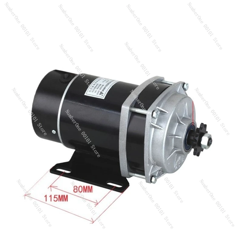 

Permanent Magnet DC Gear Motor MY1020ZXFH-500W 48V 36V 24V Electric Tricycle Parts