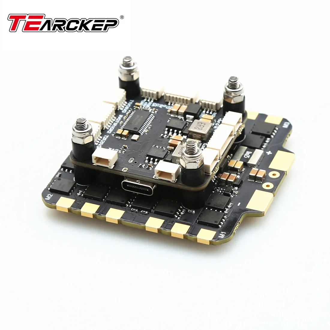TEARCKEP F722 100A Stack F722 X8 F7 Flight Controller 3-8S dengan 100A 4in1 BLS ESC untuk Drone Balap FPV Freestyle RC 13/15 inci