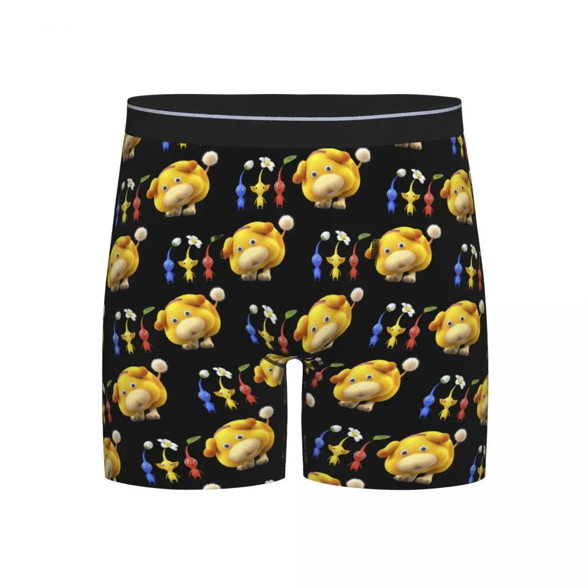 

Long Boxer Underpants Shorts Pikmin Panties Male Comfortable Underwear for Homme Man Boyfriend Gifts