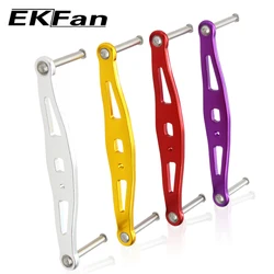 EKFAN 110MM Aluminum Alloy Fishing Left Right Handle For DAI Baitcasting Reel Knob 7X4X2.5MM Bearing 8X5MM Hole Parts