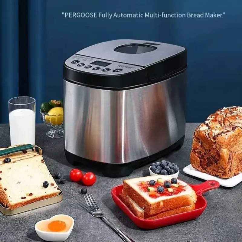 Touch-Screen Household Compact and Automatic Customizable Settings Bread Maker Machine