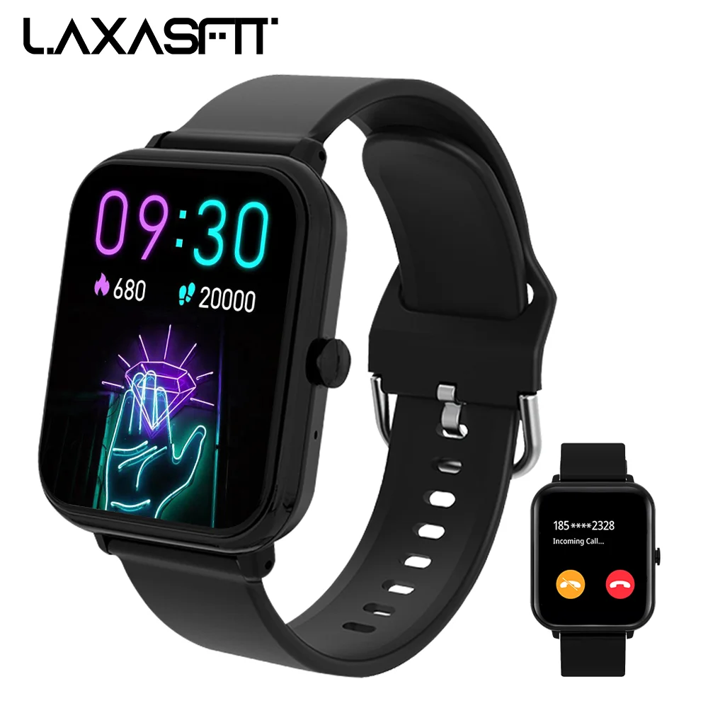 

LAXASFIT New Smartwatch 2024 Wireless Charging Smartwatch Bluetooth Talk Men Women IP68 Waterproof Smartwatch Fitness Bracelet
