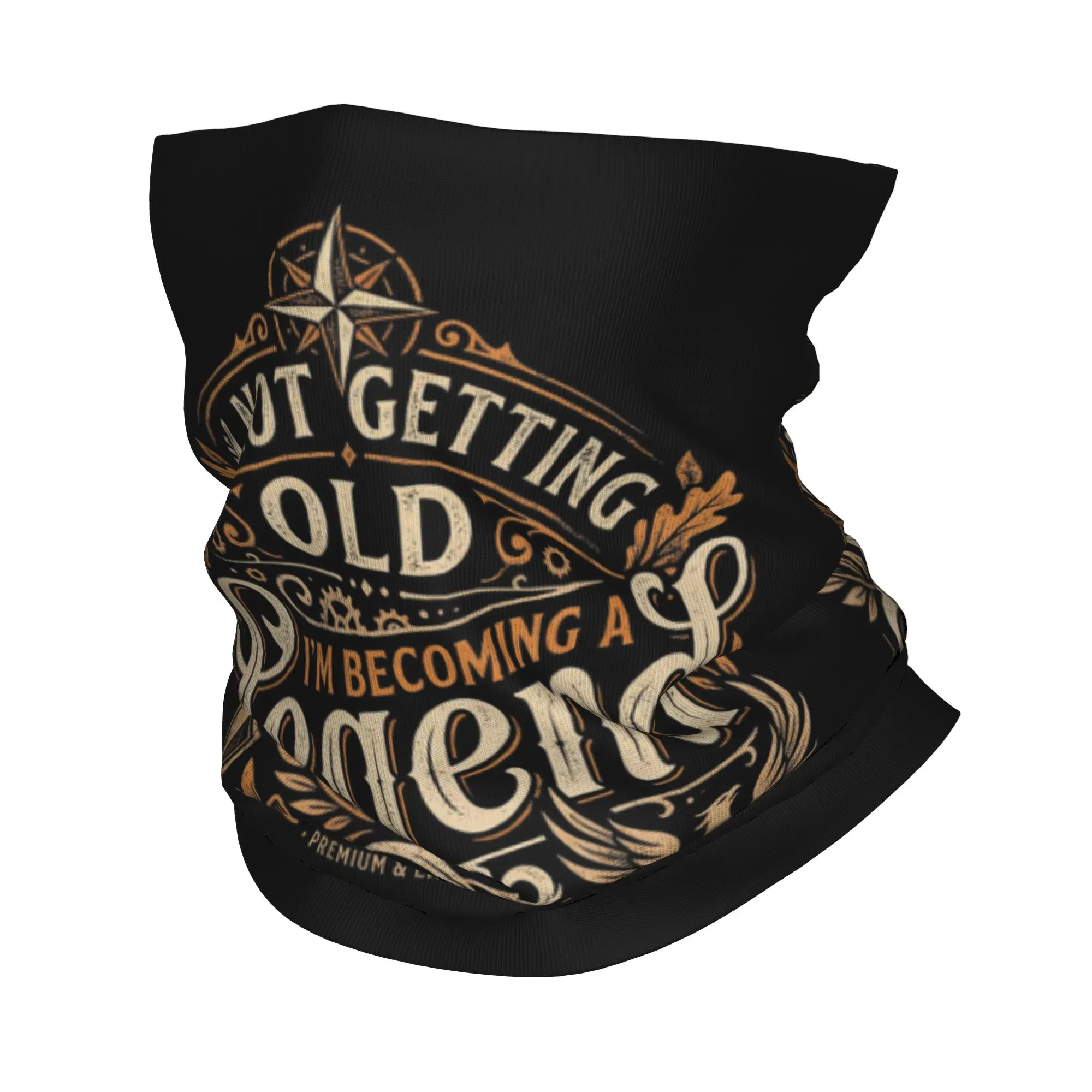 Don't Get Old Become a Legend Bandana Neck Cover Balaclavas Magic Scarf Printed Funny Humor  Headwear Running Men Women Adult