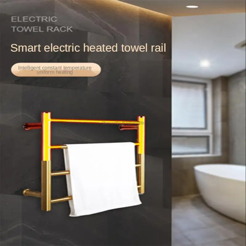 

Home Smart Bathroom Electric Heating Towel Rack Heating Drying Rack Cooling Bath Towel Rack Heating Rack