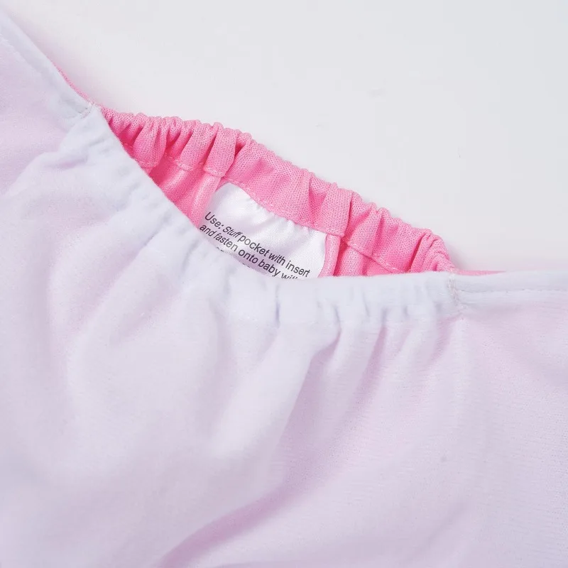 Capa de fralda de pano reutilizável, 4 unidades, lavável, botão de pressão ajustável, macio, respirável, à prova de vazamento, à prova d'água para bebês de 3 a 15kg