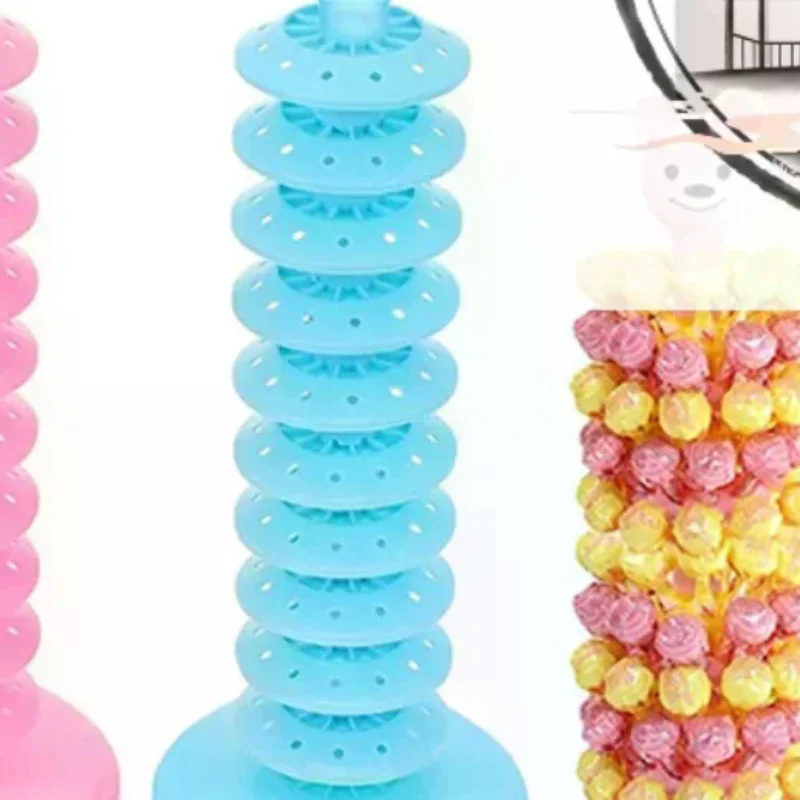 

Multi-Tier Lollipop Stand Adjustable Lollipop Holder Display Rack Party Dessert Sucker Drying Bracket Base Stick Candy Holders