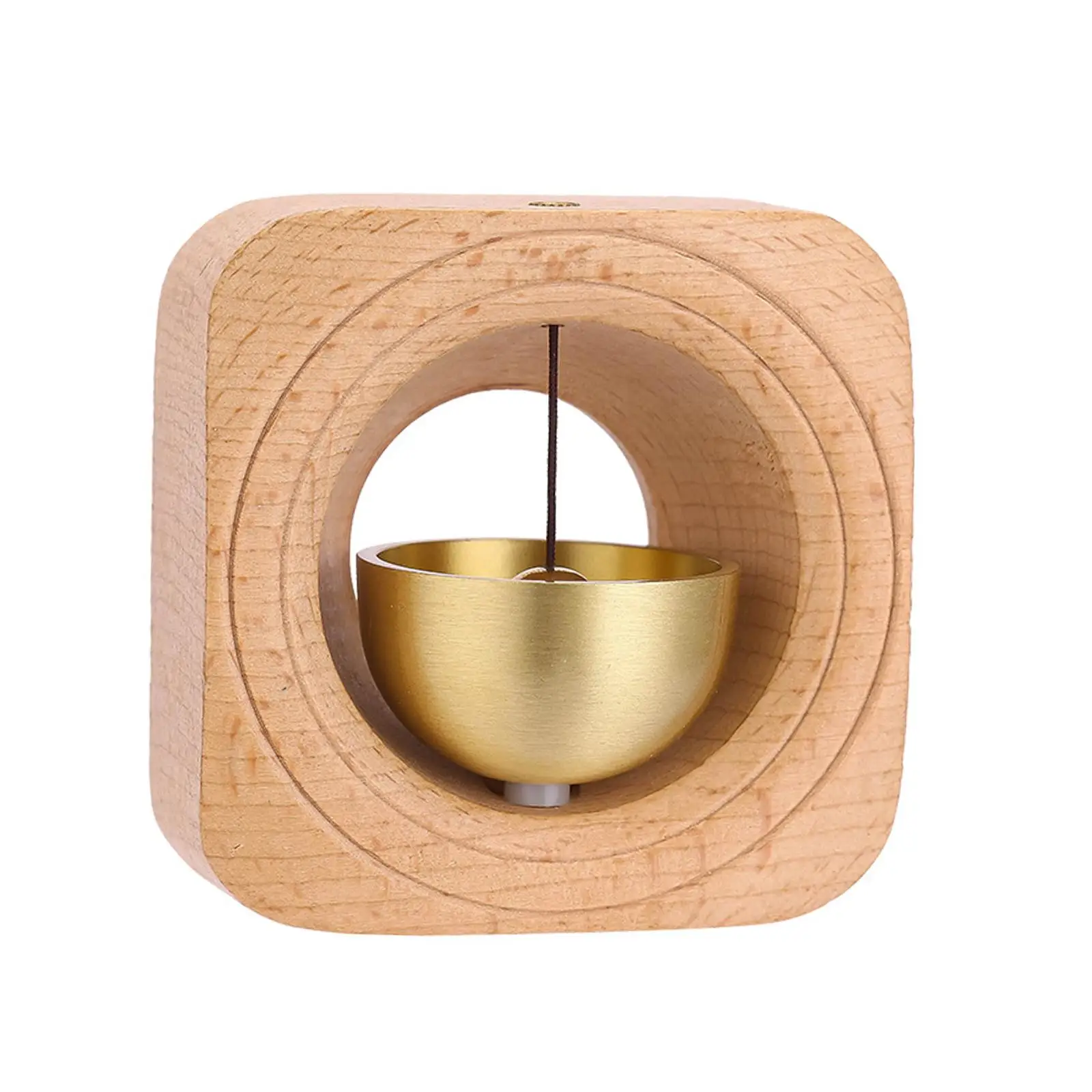 Shopkeepers Bell Wooden Door Chime for Business Entrance Hanging Decoration Japanese Style Gift for Home Office Porch