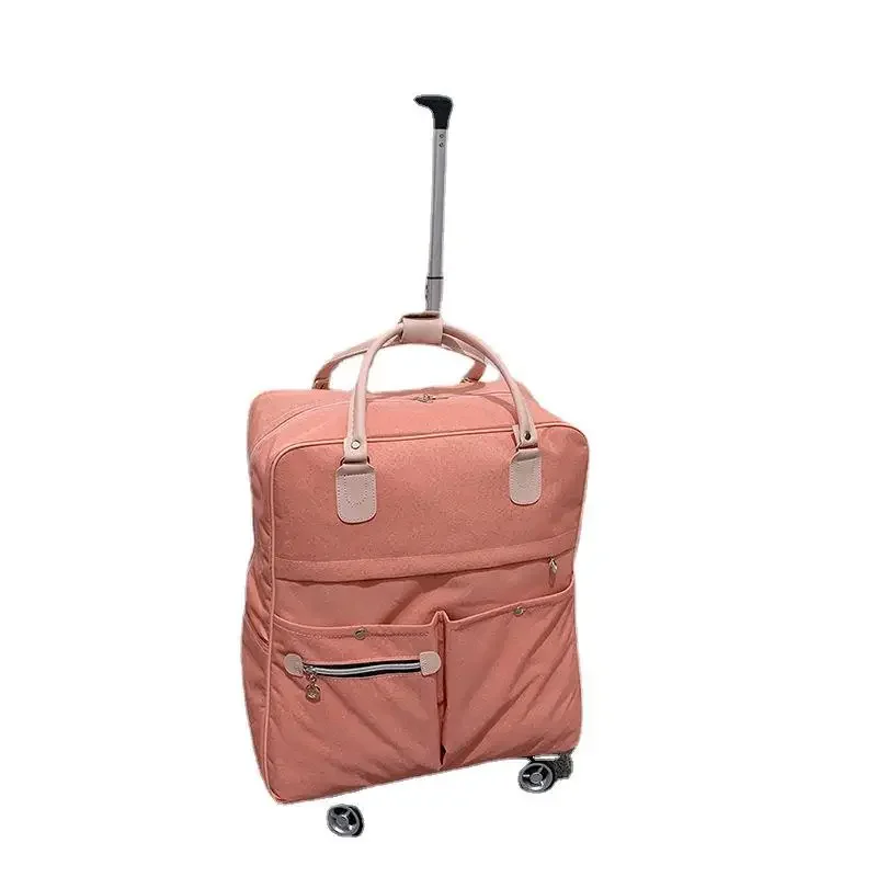 High-value Travel Bag, 4-wheel Trolley Bag, Large-capacity Carry-on Suitcase, Double-shouldered Travel Bag