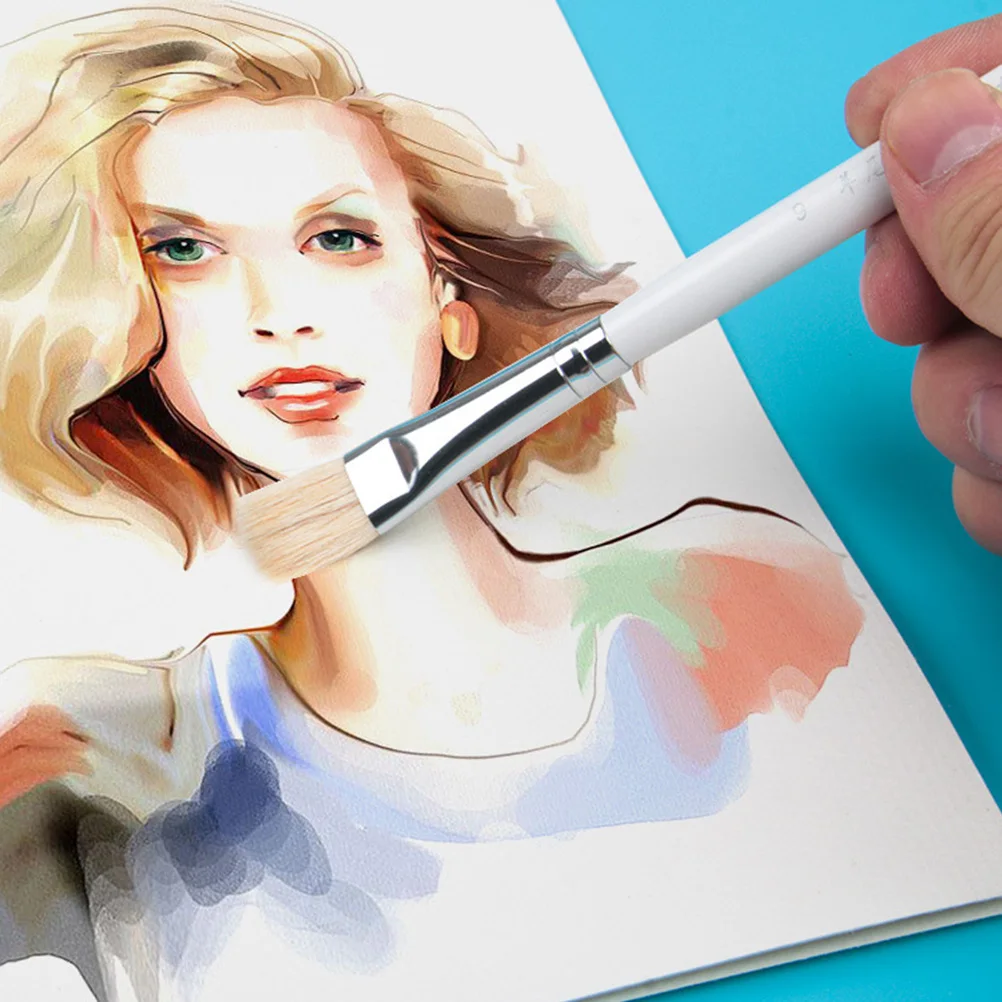 

12pcs Premium Durable Watercolor Brushes For Acrylic Oil Painting Graffiti Drawing Paintbrushes Travel Sketch Tools