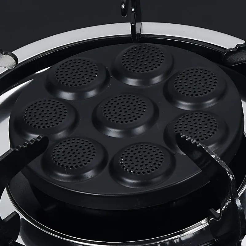 موقد غاز أجهزة المطبخ 2 شعلة مدمجة من الزجاج المقسى موقد غاز طباخ غاز طبيعي غاز البترول المسال