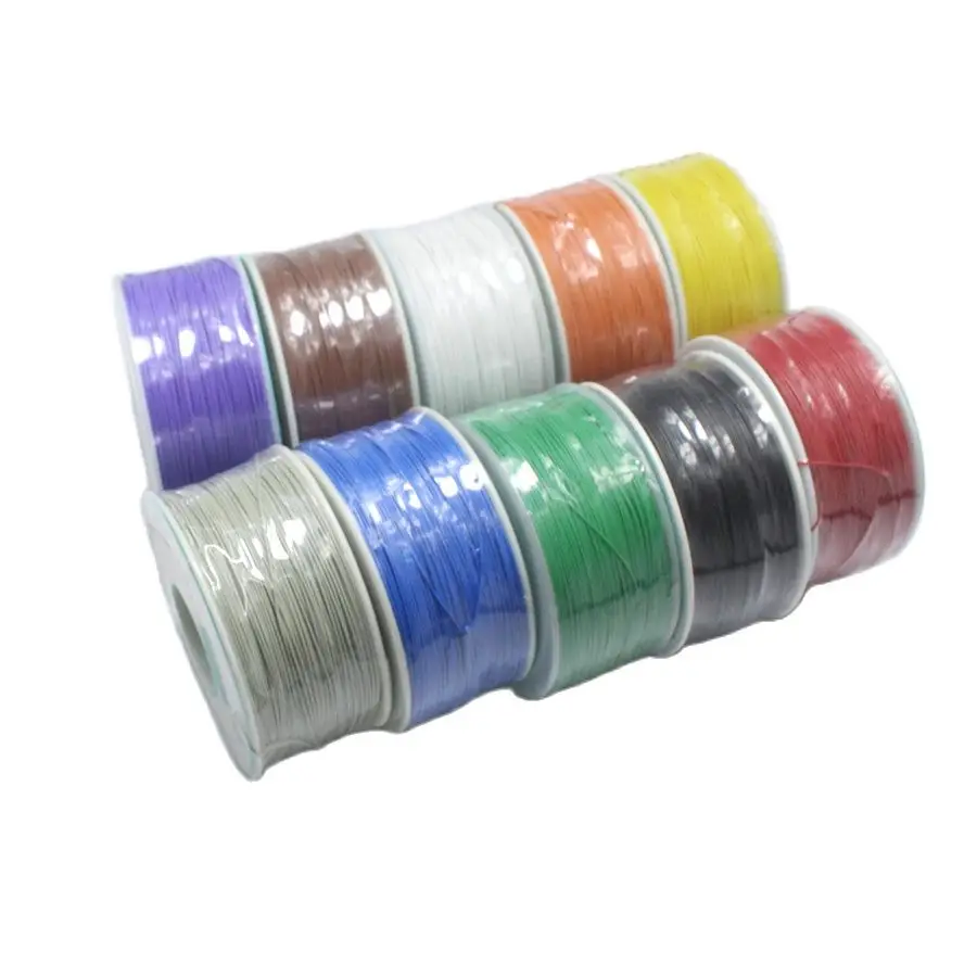 EClyxun 20meters High Quality 30awg ok line 0.56mm Electrical Wire Wrapping Wire 0.2mm2 Notebooks LCD Screen electric cable