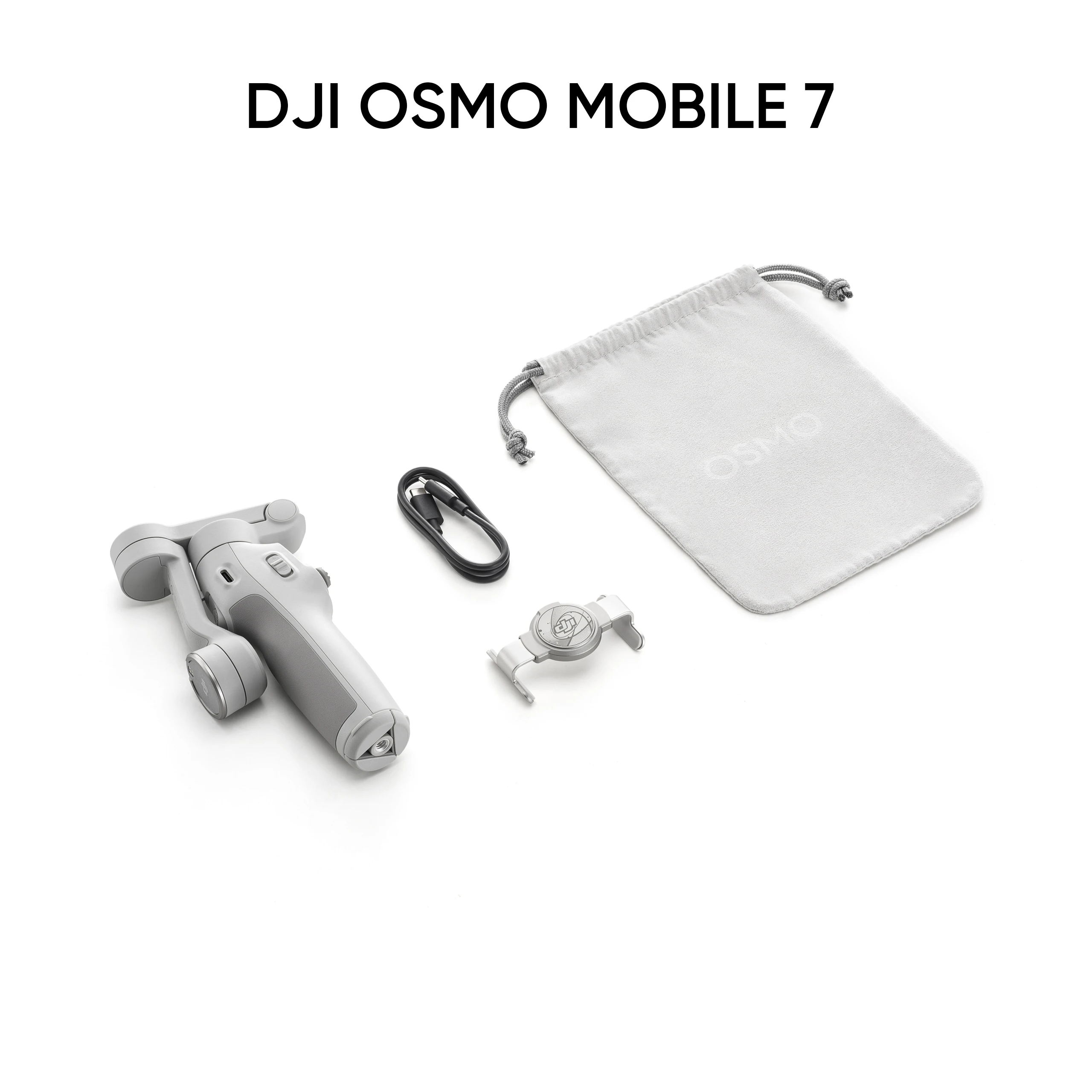 DJI Osmo Mobile 7P / osmo mobile 7 Встроенный удлинитель и штатив Срок службы батареи 10 часов Зарядка телефона OM 7 совершенно новый на складе