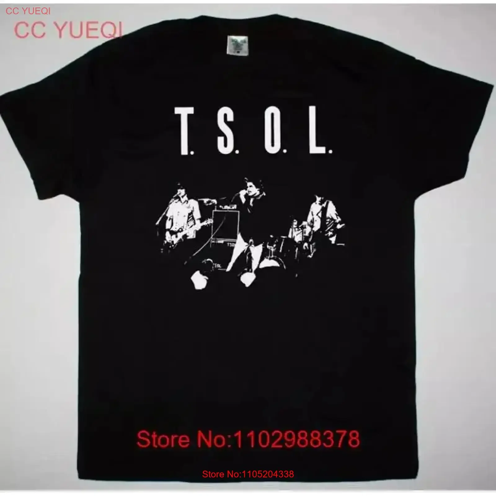 T S O L 'Group' Shirt Leftover Crack Dead Kennedys Punk Subhumans vintage Washed Top For Everyday Wear homme designer clothes