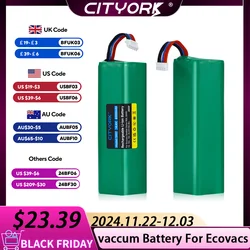 14.4V 6500mAh Vacuum Cleaner Battery for Ecovacs Deebot T8,T8AIVI,T8+,T5,N5,N8,DJ65,DX33,DX53,T8 AIVI,O950,Ozmo 9er,DLX11-54