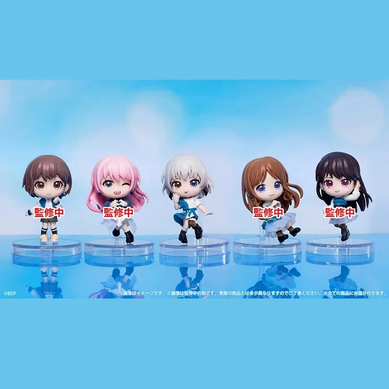 5Pcs Gashapon BanG Dream! Ini MyGO!!!! Koleksi Figur Mainan RICH Untuk Hadiah Anak-Anak Model Ornamen