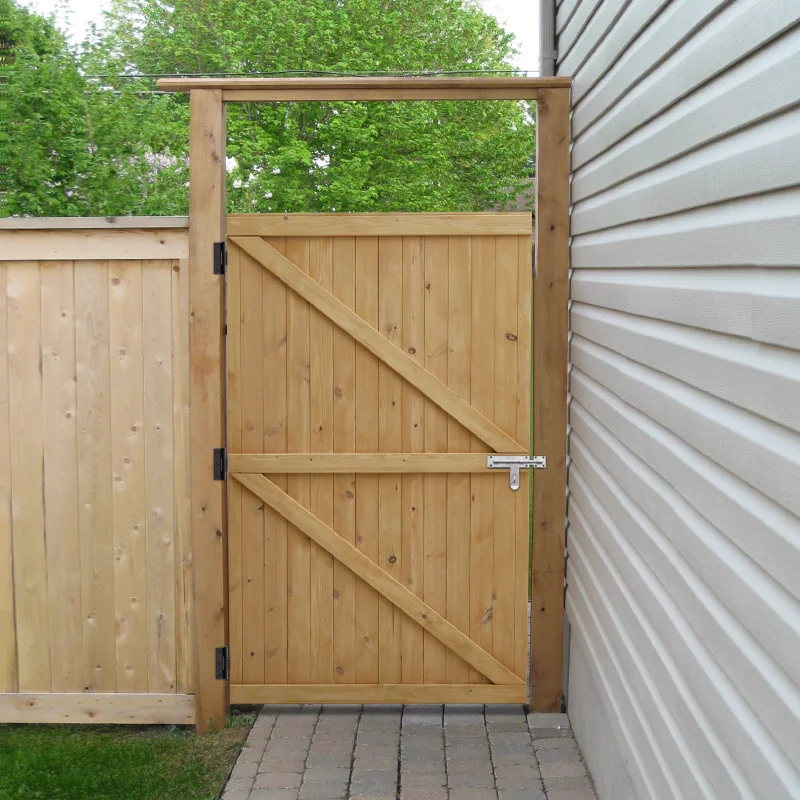 183cm Pine Wood Garden Gate with Latch