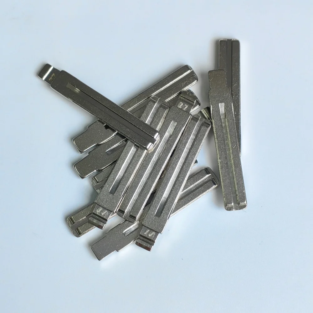 10pcs 77# HY22 TOY40 TOY48 Uncut Metal Key Blade for KD keydiy VVDI Remotes Universal NO. 77 Key Blade Insert