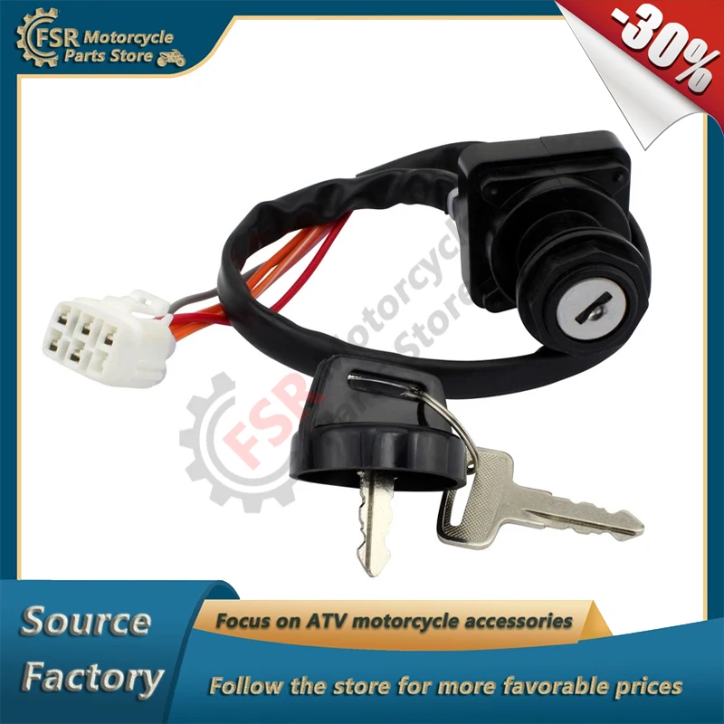 

IGNITION SWITCH ASSY,Fits Suzuki KINGQUAD LT-A750X LT-A500X,P/N:37110-31G20-000 37110-31G10-000 37110-34K10-000 37110-34K00-000