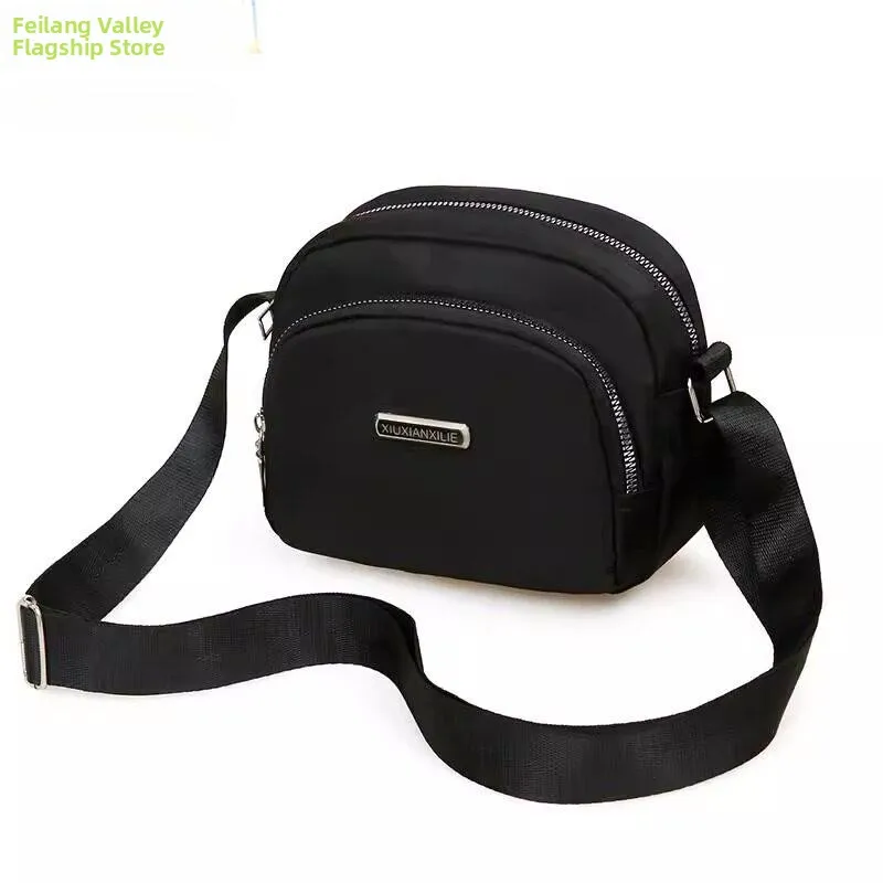 

New Oxford Cloth Waterproof Women's Bag Korean Style Single Shoulder Slant Fashionable Mobile Phone Coin Purse Casual Le...