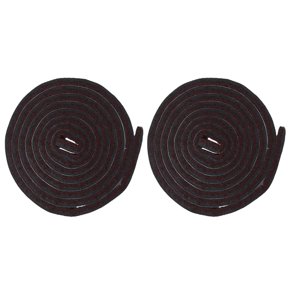 

2 Pcs Flooring Stools Protection Pad Feet Oven Chair Leg Protectors Cover Brown Caps Table Mat Office