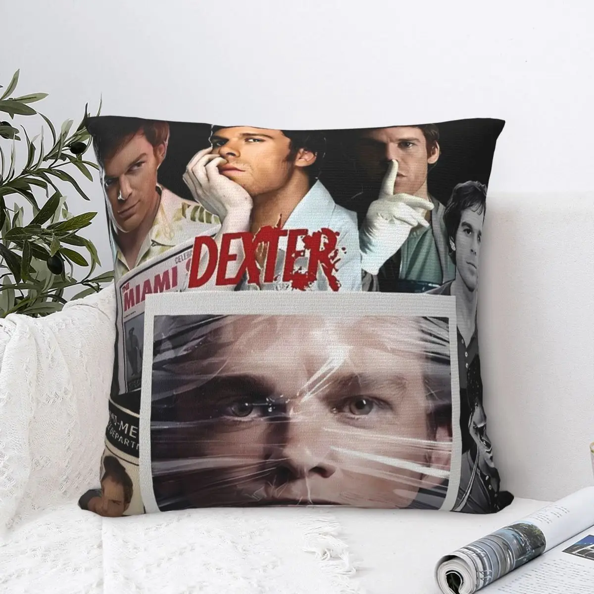 Dexter Morgan TV Horror (23) Pillow Cover Morden Pillow Case For Sofa Home Decoration Cushion Cover Soft Design Pillowcases Gift