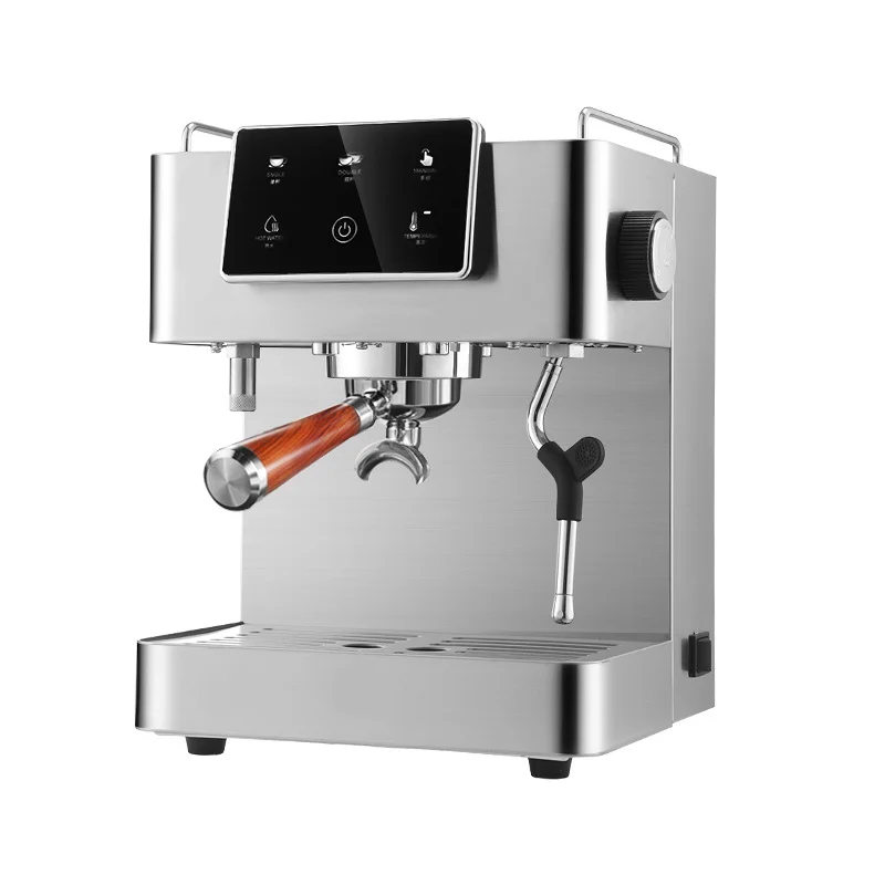 

Professional 15Bar Stainless Steel Semi-Automatic Italian Espresso Coffee Machine Smart Touchscreen for Hotels Hot Water System