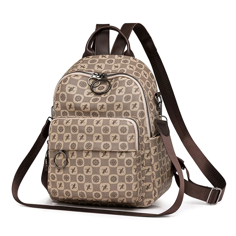 

Women's Soft Leather Backpack School Bookbags for Girls Bagpack Large Capacity Designer Travel Rucksack High Quality