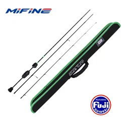 Mifine AIR SPIN Ultralight Travel Spinning Rod 30T Carbon Fiber Fuji/Sea Guide Rings 0.2-0.8g Solid Tips For Trout XUL Fishing