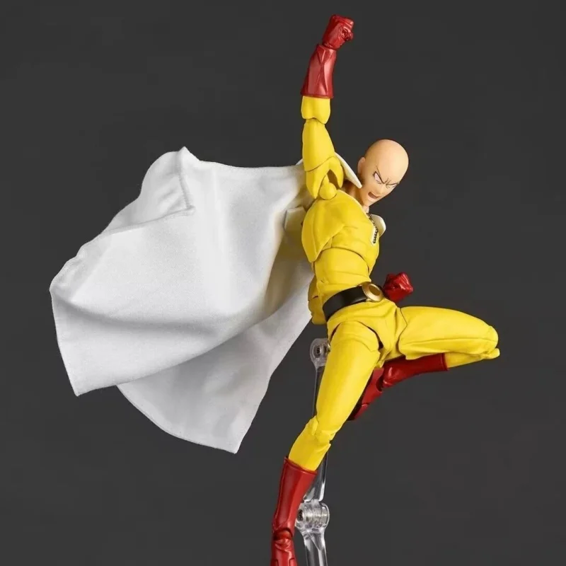 Новые в наличии One Punch Man Фигурки Kaiyodo Revoltech Amazing Yamaguchi Ko Модель Аниме Коллекция Фигурки Подарки Игрушки