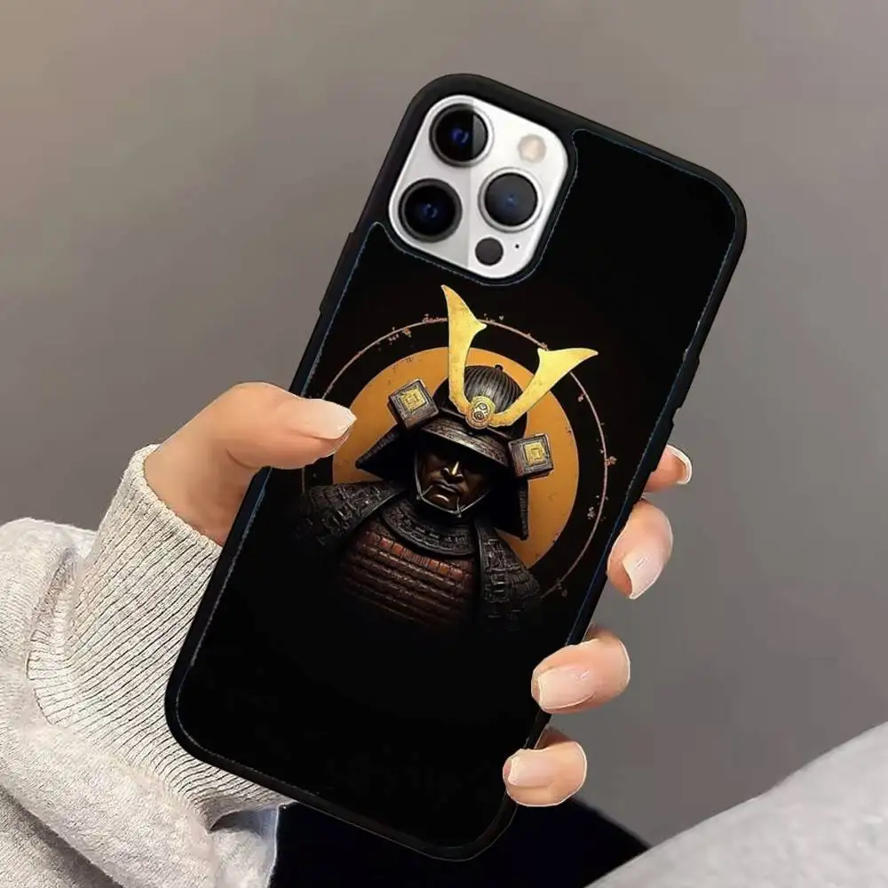 حافظة هاتف يابانية G-Ghost Face S-Samurai لهاتف iPhone 16,15,14,13,12,11,Pro,Max,Plus,Mini,Magsafe,حافظة شحن لاسلكية مغناطيسية #2