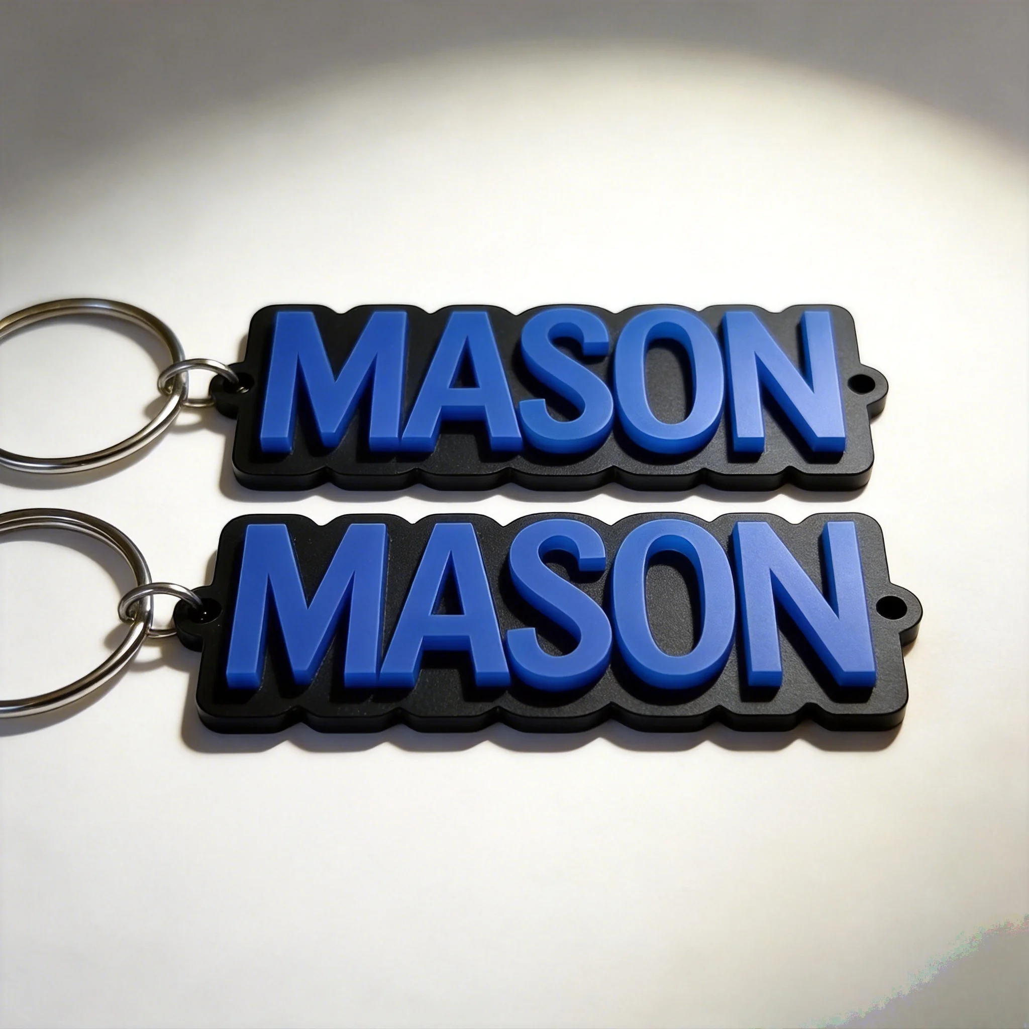 Customized Surname Tag, Personalized Acrylic Backpack Tag, Boys' Backpack Tag Diaper Bag Tag, Children's Name Keychain view 5