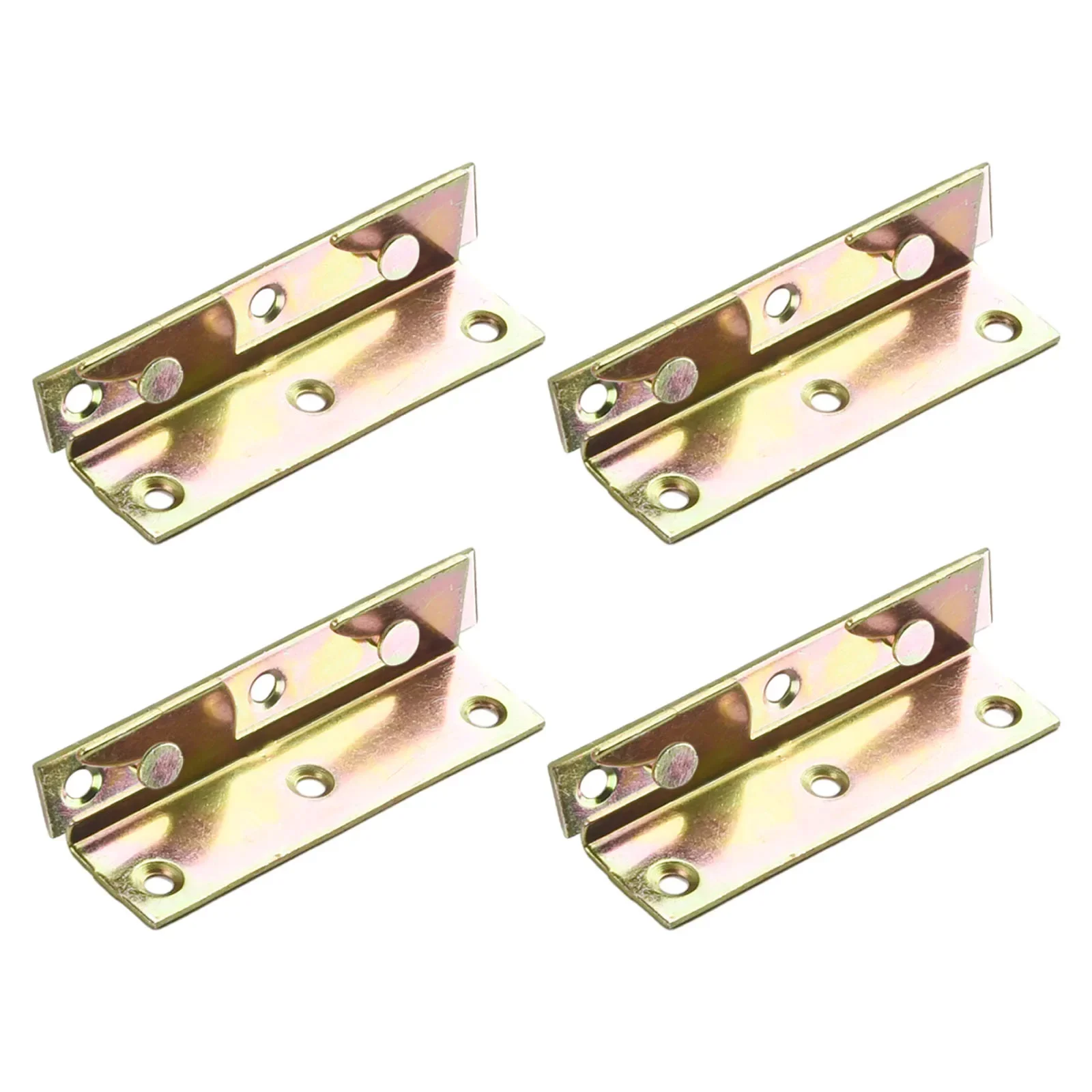 

Bed Rail Hook Bed Rail Bracket Bed Bed Rail Bracket Fixing Connector Snap Connectors 4 Sets Brass Connection Corner Bed Hinge