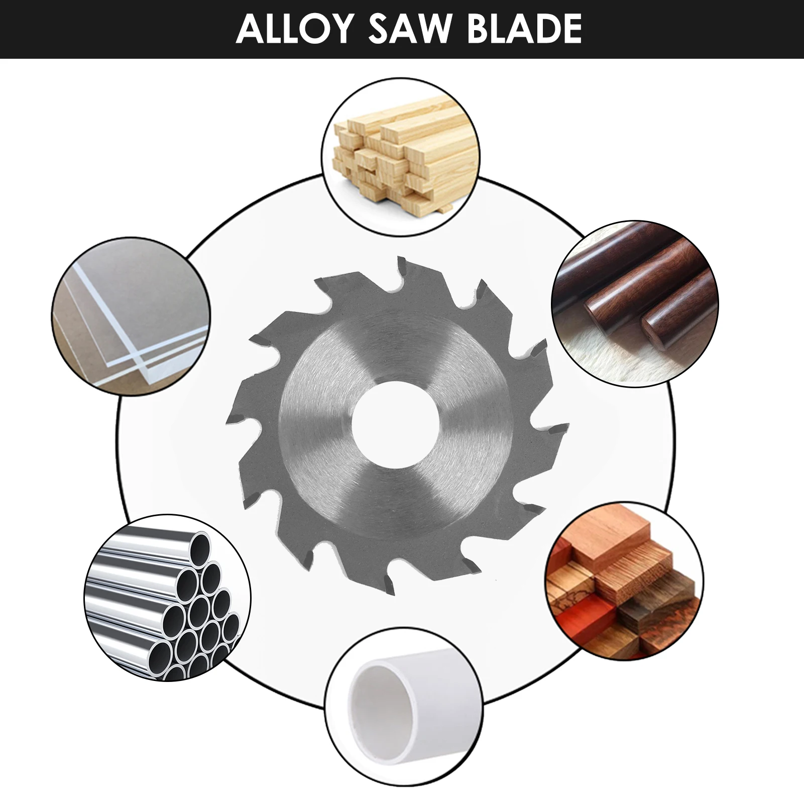 2.5inch Circular Saw Alloy Saw Blade Diameter 63mm HSS Saw Blade Emery Saw Blade Resin Saw Blade Electric Saw Blade Power Tools